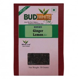Bud White Ginger Lemon tea   Box  50 grams